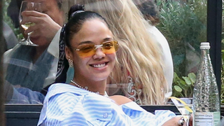 Happy Friday, Here Are Some Great Pics of Tessa Thompson Chilling
